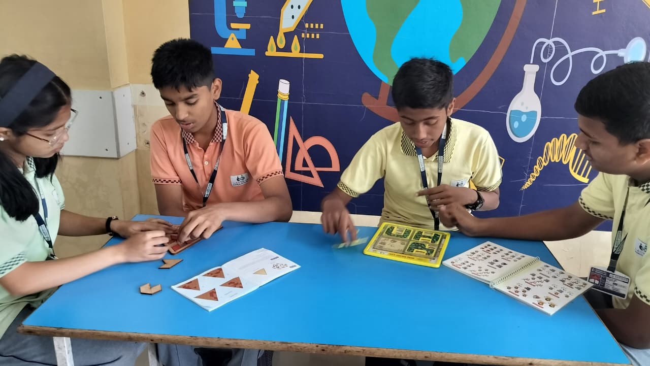 Brain Gym at Aaryans world school