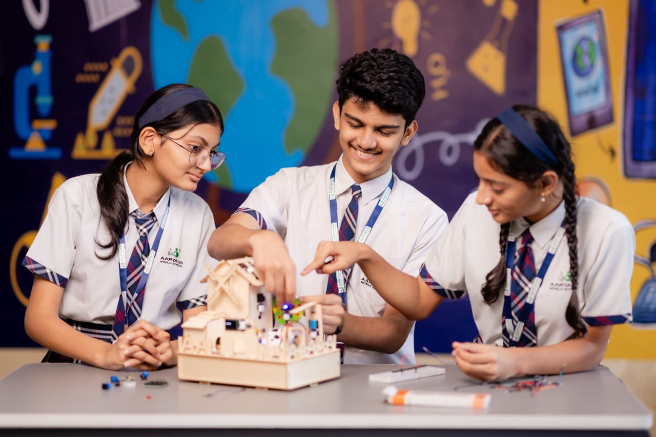 Robotics at Aaryans world school