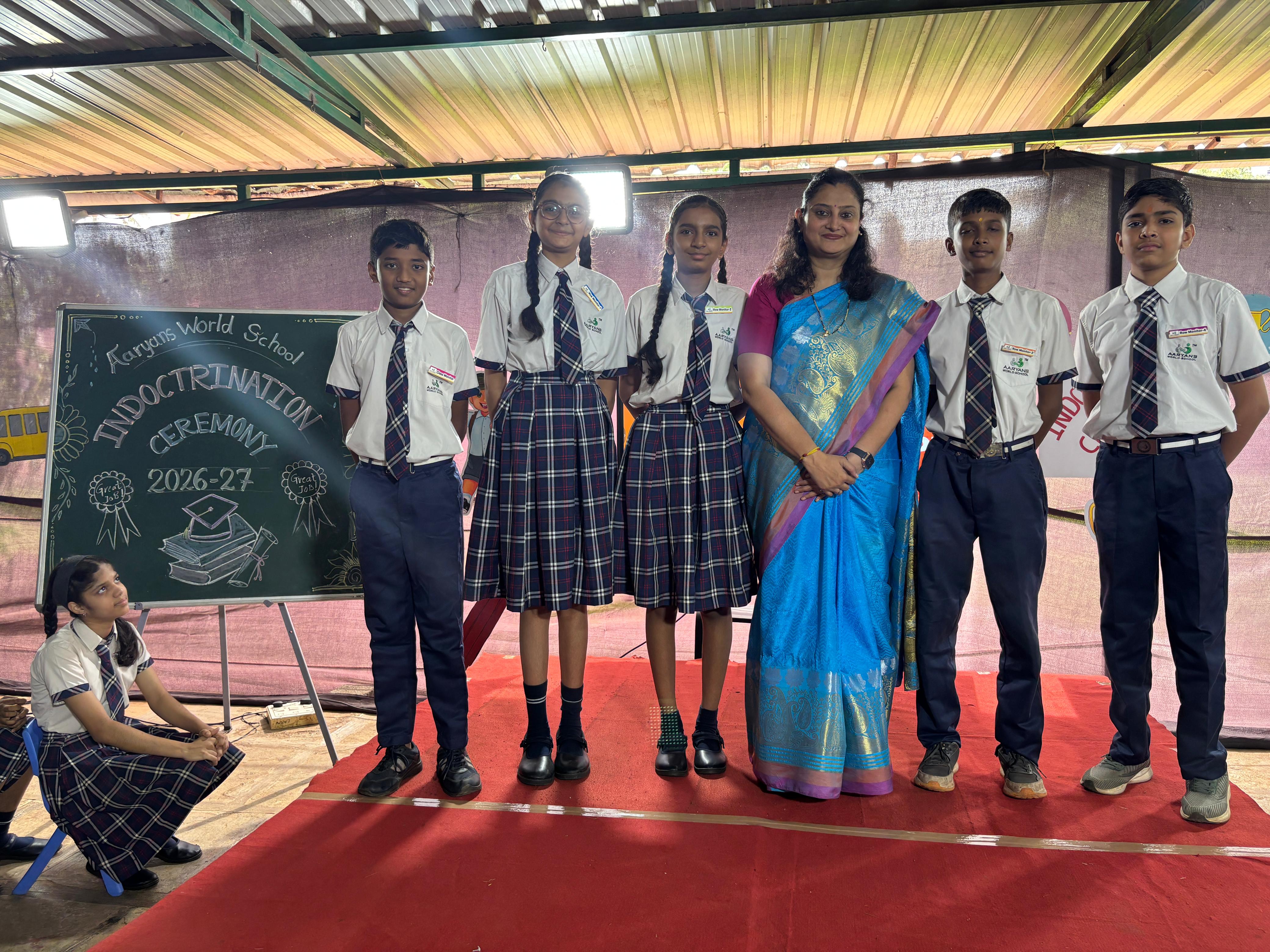 Indoctrination Ceremony – Nurturing Young Leaders with Integrity
