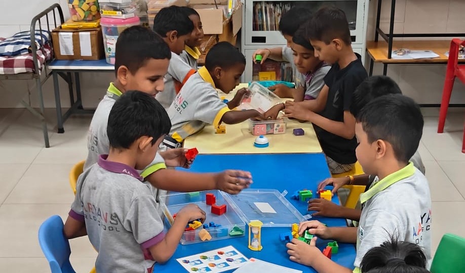PROJECTS - Brain Gym at Aaryans world school  
