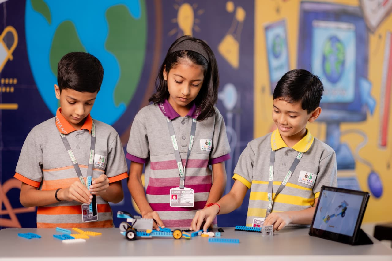 Robotics at Aaryans world school