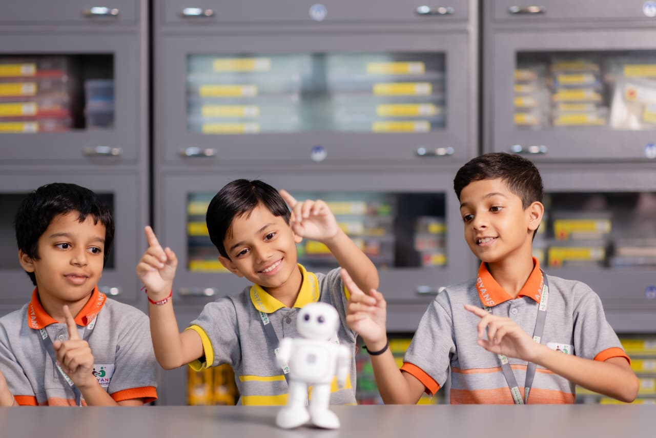 Robotics at Aaryans world school