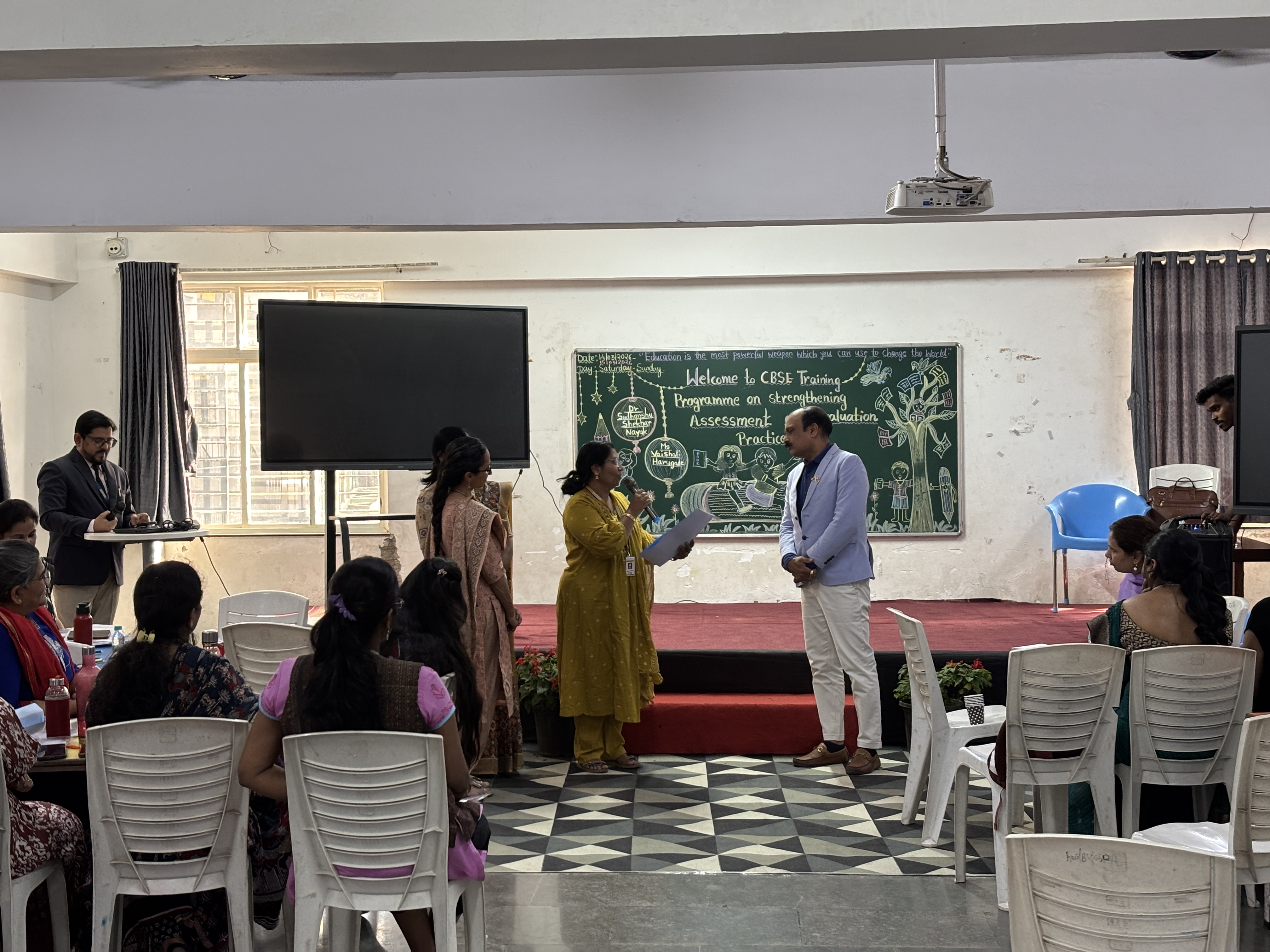 Teachers’ Workshops at Aaryans World school 